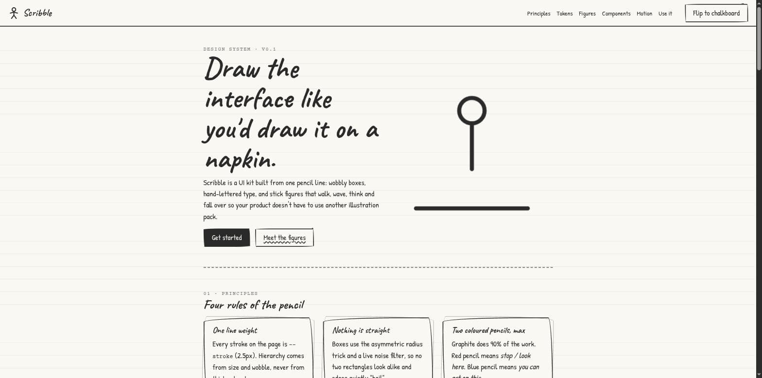 Scribble design system